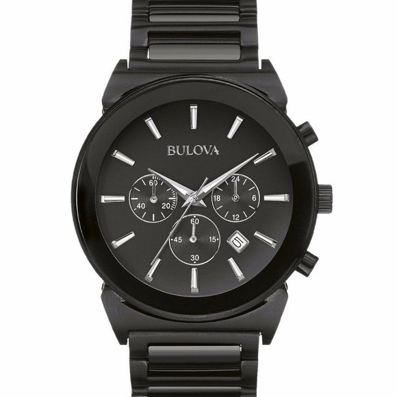 Bulova Other - Bulova Black Chronograph Classic Watch